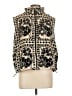 Cider 100% Polyester Graphic Black Ivory Vest Size L - photo 1