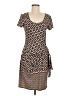 Max Edition Animal Print Brown Casual Dress Size M - photo 1