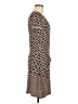 Max Edition Animal Print Brown Casual Dress Size M - photo 4