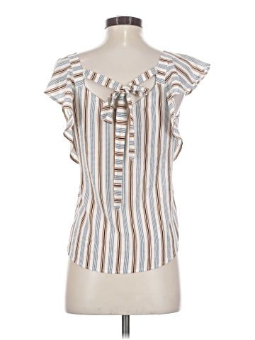 E&M Collection Short Sleeve Blouse (view 2)