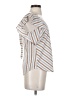 E&M Collection Silver Short Sleeve Blouse Size S - photo 4