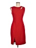 DKNY Solid Red Cocktail Dress Size 6 - photo 1
