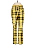 Zara Basic Plaid Yellow Jeggings Size XS - photo 2