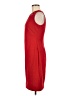 DKNY Solid Red Cocktail Dress Size 6 - photo 5