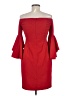 Calvin Klein Red Cocktail Dress Size 6 (petite) - photo 2