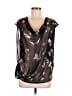 Religion Silver Sleeveless Blouse Size M - photo 1