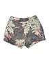 Kimchi Blue Tropical Gray Shorts Size 0 - photo 2