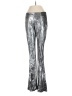 Dress Forum Metallic Silver Dress Pants Size S - photo 1