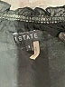1.State 100% Polyester Black Short Sleeve Blouse Size S - photo 7
