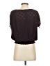 Perseption Concept Black Short Sleeve Blouse Size S - photo 2