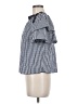 Tempted 100% Polyester Blue Short Sleeve Blouse Size M - photo 5