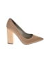 1.State 100% Leather Tan Heels Size 9 - photo 1
