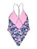ASOS Design Floral Purple One Piece Swimsuit Size 10 - photo 2