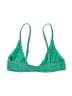 Triangl Tweed Green Swimsuit Top Size S - photo 2