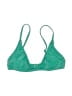 Triangl Tweed Green Swimsuit Top Size S - photo 1