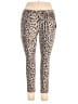 Signature Studio Animal Print Brown Active Pants Size 14 - photo 1