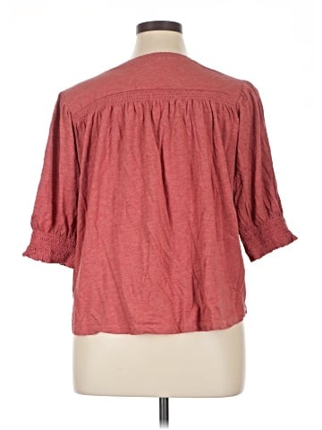 Democracy 3/4 Sleeve Top (view 2)