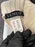 Venus 100% Polyacryl Ivory Turtleneck Sweater Size M - photo 7