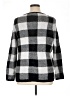 Lane Bryant 100% Acrylic Checkered-gingham Gray Pullover Sweater Size 14 - 16 Plus - photo 2