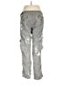 NSF 100% Cotton Metallic Silver Cargo Pants Size 32 waist - photo 2
