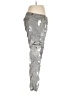 NSF 100% Cotton Metallic Silver Cargo Pants Size 32 waist - photo 4