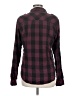 Standard Cloth Plaid Burgundy Long Sleeve Button-Down Shirt Size M - photo 2