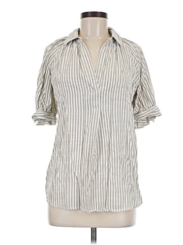 Max Studio 3/4 Sleeve Blouse (view 1)