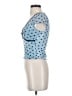 Thirty/Thirty Blue Short Sleeve Top Size S - photo 5