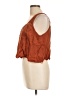 Tahari 100% Linen Orange Sleeveless Blouse Size L - photo 5