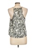 Jennifer Lopez Silver Sleeveless Blouse Size L - photo 2