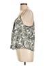 Jennifer Lopez Silver Sleeveless Blouse Size L - photo 5