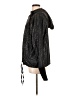 Zyia Active 100% Polyester Metallic Black Windbreaker Size L - photo 5