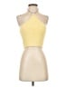 pretty garbage Yellow Sleeveless Top Size S - photo 1