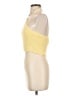 pretty garbage Yellow Sleeveless Top Size S - photo 5