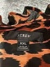 J.Crew 100% Polyester Animal Print Brown Casual Dress Size XXL - photo 7