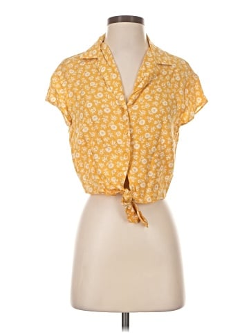 Reformation Jeans Short Sleeve Blouse (view 1)