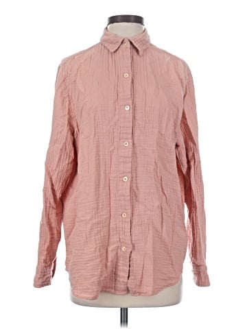 Wilfred Free Long Sleeve Button-Down Shirt (view 1)