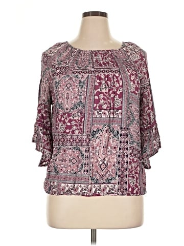Westport 3/4 Sleeve Blouse (view 1)