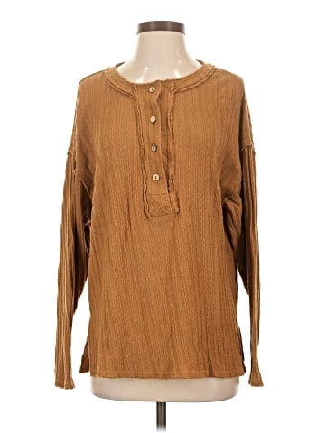 BKE Long Sleeve Henley (view 1)