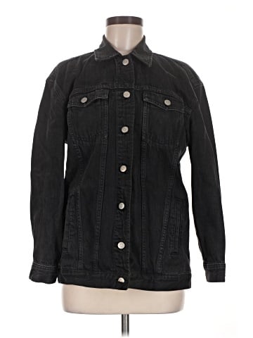 Madewell The Oversized Jean Jacket in Lunar Wash (view 1)
