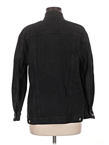 Madewell The Oversized Jean Jacket in Lunar Wash (view 2)
