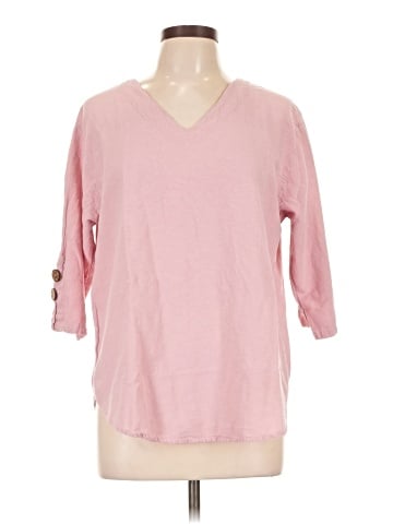 Sea Breeze of California 3/4 Sleeve Top (view 1)