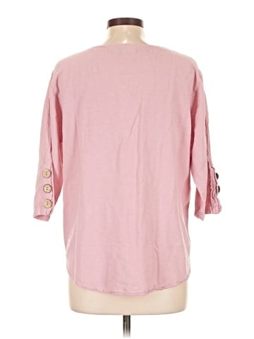 Sea Breeze of California 3/4 Sleeve Top (view 2)