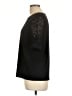 Adrianna Papell Black Short Sleeve Top Size L - photo 5