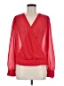 Mi ami Red Long Sleeve Blouse Size M - photo 1