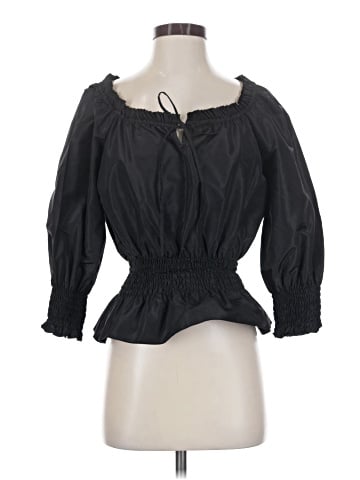 Diane von Furstenberg 3/4 Sleeve Silk Top (view 1)