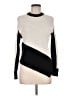 Express Color Block Ivory Pullover Sweater Size M - photo 1