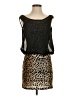 Assorted Brands Animal Print Brown Cocktail Dress Size S (estimated) - photo 1