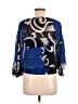 Alfani Blue 3/4 Sleeve Blouse Size M (petite) - photo 2