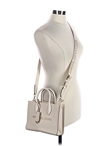 MICHAEL Michael Kors Leather Satchel (view 2)